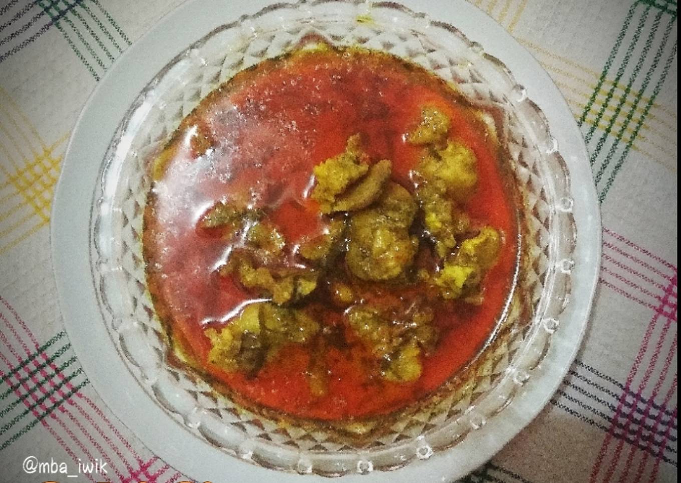 Gulai Cincang Padang