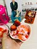 Jhat pat Strawberry cheese cream dessert Ramdan special