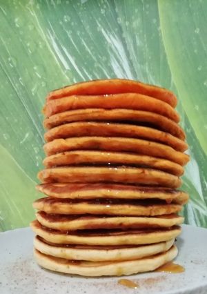 Φωτογραφία της συνταγής Pancakes κολοκύθας όμπρε χωρίς γλουτένη