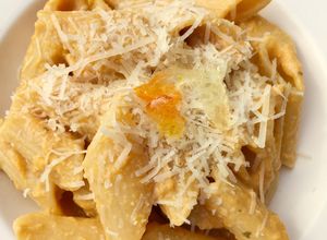 Foto di 47 • Sugo con zucca, mostarda di Cremona, noci e amaretti