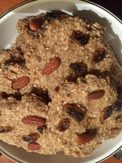 Una foto de Galletas de avena y plátano