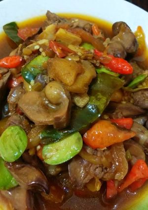 Foto resep Hati ampela kuah asam pedas