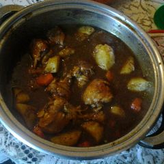 A picture of Chicken stew.