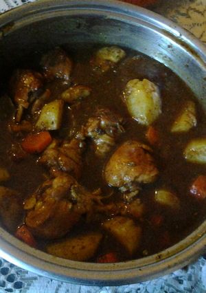 A picture of Chicken stew.