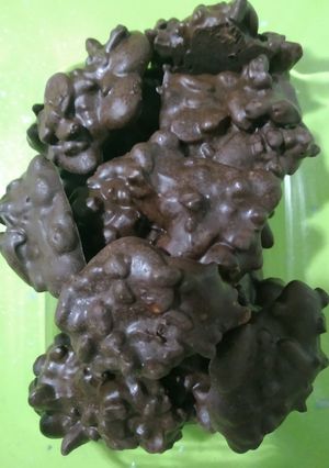 Una foto de Rocas de chocolate con Thermomix