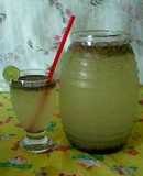 Agua de chía con limón