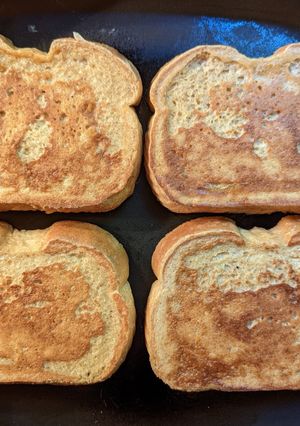 A picture of Entirely Unwholesome but Delicious French Toast.