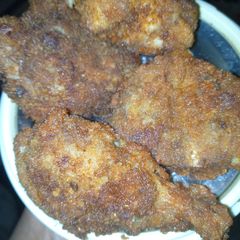 A picture of Chicken nuggets.