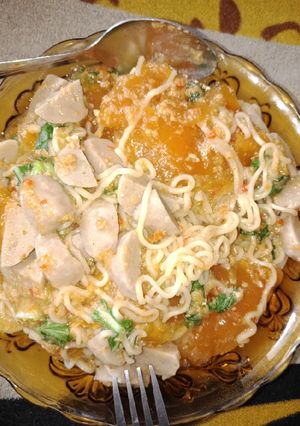 Foto resep Seblak Mie baso pedas