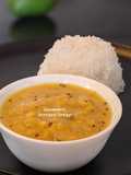Kachcha Aam Dal (Red lentil with raw mango)