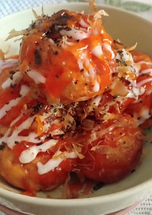 Foto resep Takoyaki isi sosis 🌿