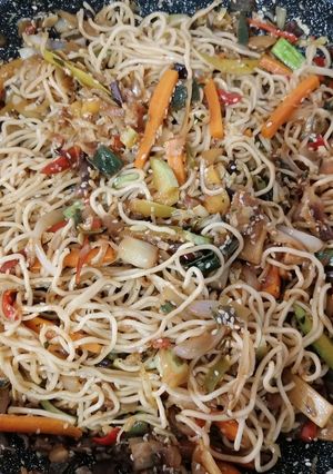 Φωτογραφία της συνταγής Νoodles με λαχανικά