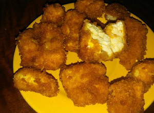 Una foto de Nuggets caseras y crocantes