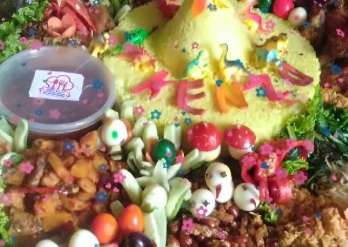 Resep Tumpeng Ultah Oleh Nink Mini Cookpad