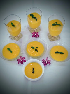 A picture of Mango Souffle.
