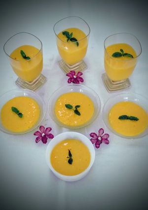 A picture of Mango Souffle.