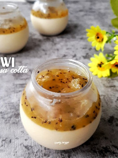 Foto resep Kiwi Panacotta