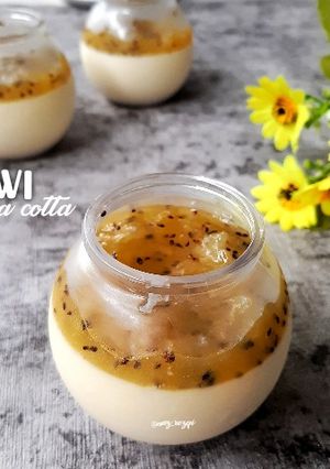 Foto resep Kiwi Panacotta