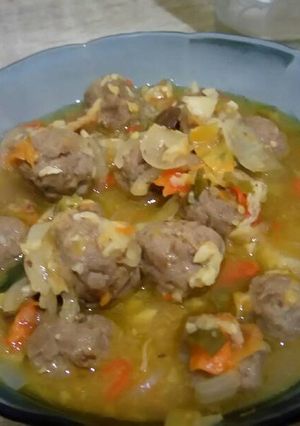 Foto resep Asem-asem Bola Daging
