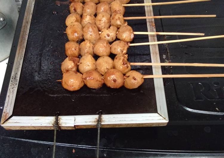 Bakso bakar pedes manis