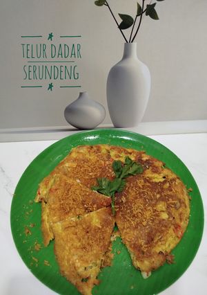 Foto resep Telur Dadar Serundeng