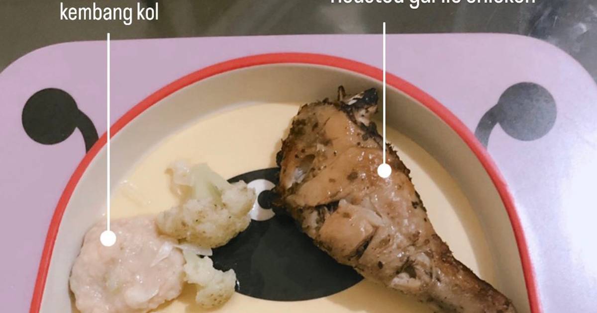 Resep Mpasi 16 bulan Roasted Garlic Chicken oleh Natasha Eleonora