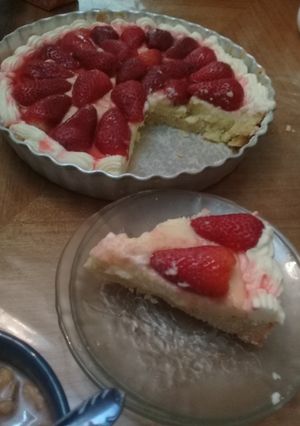 Una foto de Tarta de frutilla