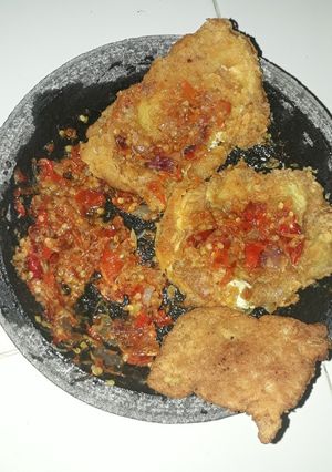 Foto resep Telor Geprek