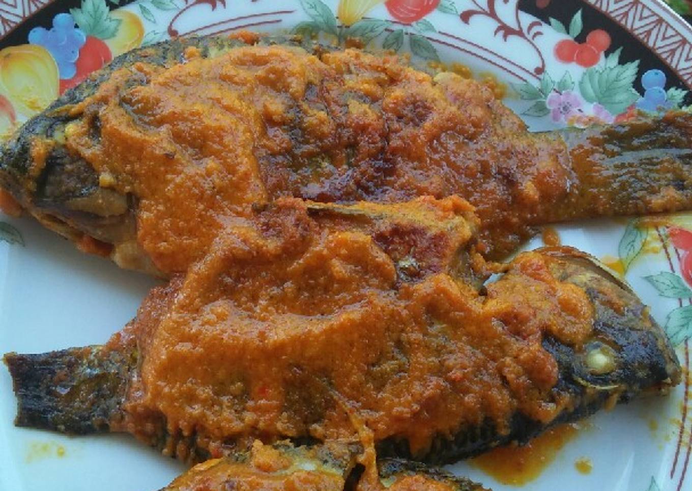 Ikan Bakar Nila Bumbu Santan