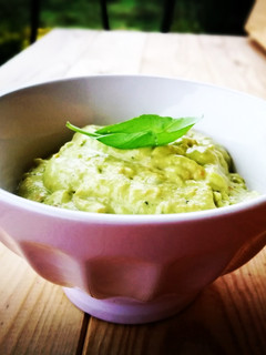 Una foto de Paté vegetal de aguacate, cacahuete y queso 0% - diet