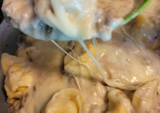 Steps to Prepare Award-winning Stroganoff Tortellini