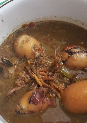 Foto resep Cumi isi tahu