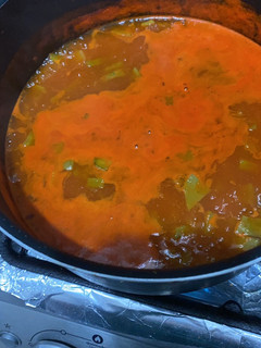 Una foto de Sopita de Nopal (receta de una vecina)