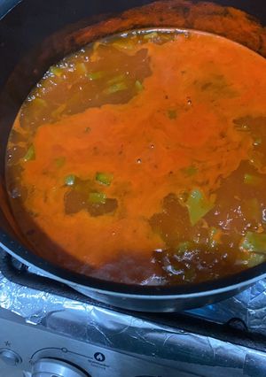 Una foto de Sopita de Nopal (receta de una vecina)