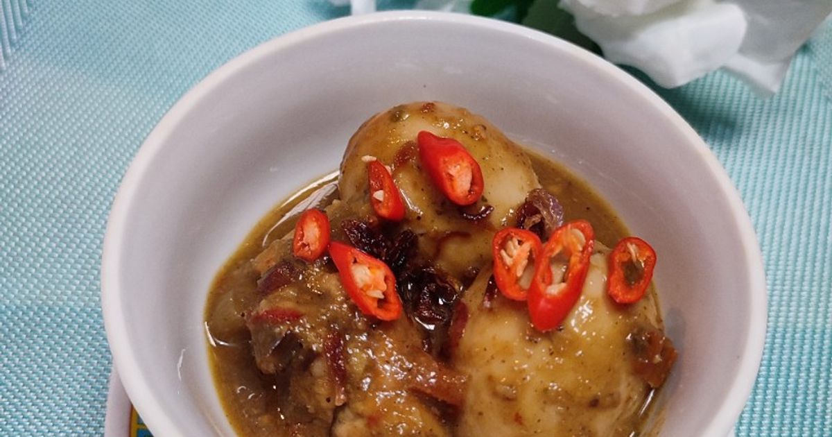 Telur Rica Rica Resep Rica Rica Telur Dan Ayam oleh Maritza Kitchen - Cookpad