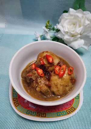 Foto resep Rica-rica Telur dan Ayam