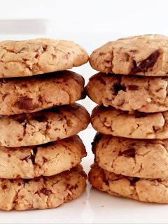 Une photo de 🍪Cookies peanut butter et chocolat 🍪