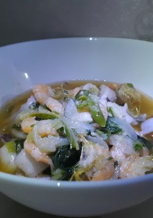 Foto resep Udang cumi sambal basah