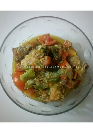Foto resep Ayam lombok ijo
