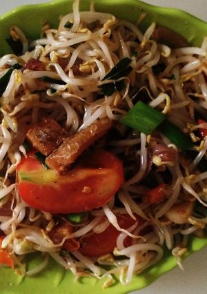 Foto resep Tumis Tauge Gabus Asin