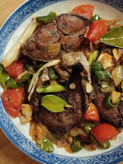 Foto resep Ikan Tongkol Asap Cabe Hijau