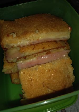 Una foto de Torta de fiambre licuada