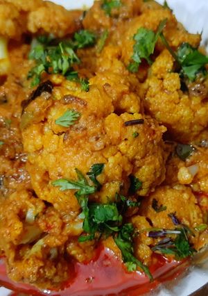A picture of Shahi Gobhi Masala.