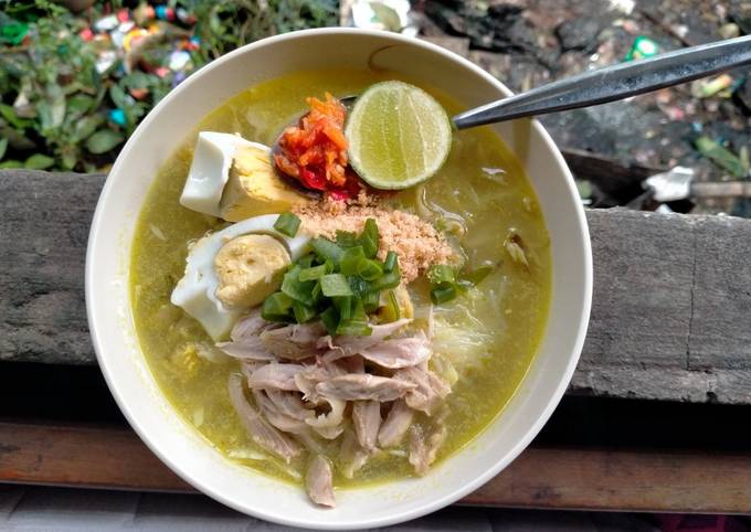 Soto Lamongan Dengan Koya