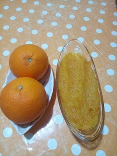 صورة لوصفة معجون بقشور البرتقال 🍊🍊