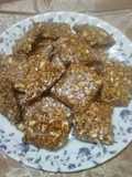 Badam Til chikki