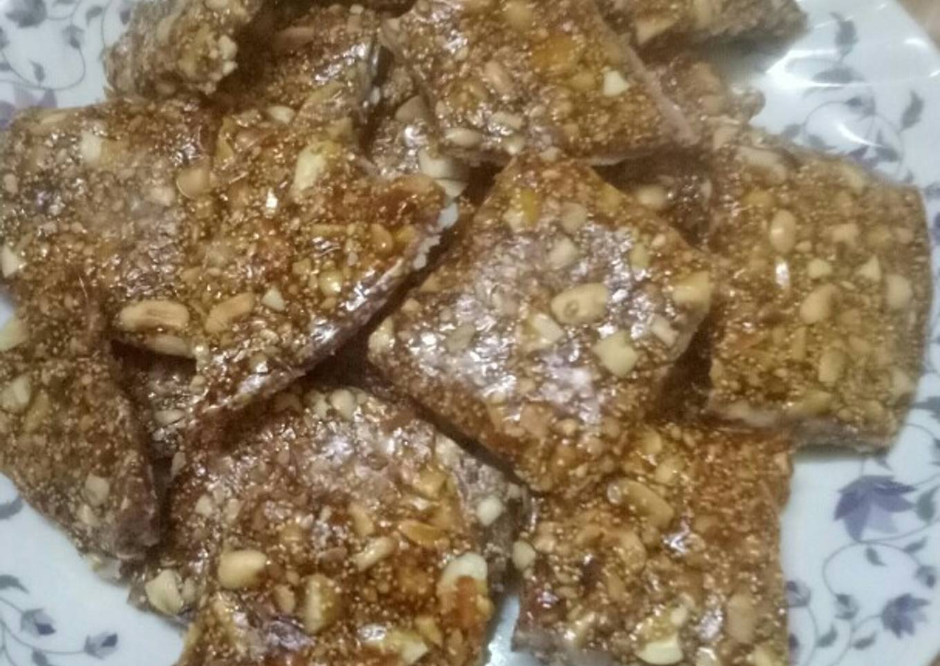 Badam Til chikki