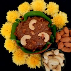 A picture of Broken wheat sweet Pongal.