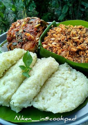 Foto resep Nasi Jaha tanpa Bambu