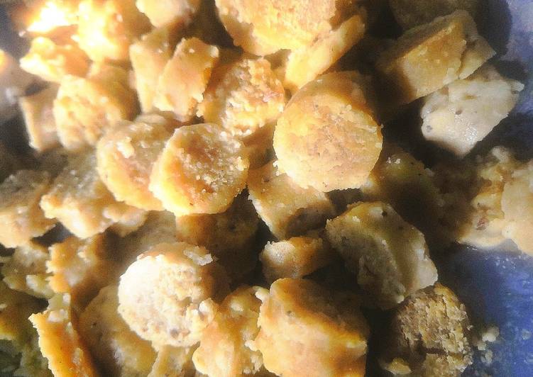 How to Make Perfect Recipe of boiled besan ke pieces